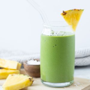 Tropical Green Protein Smoothie