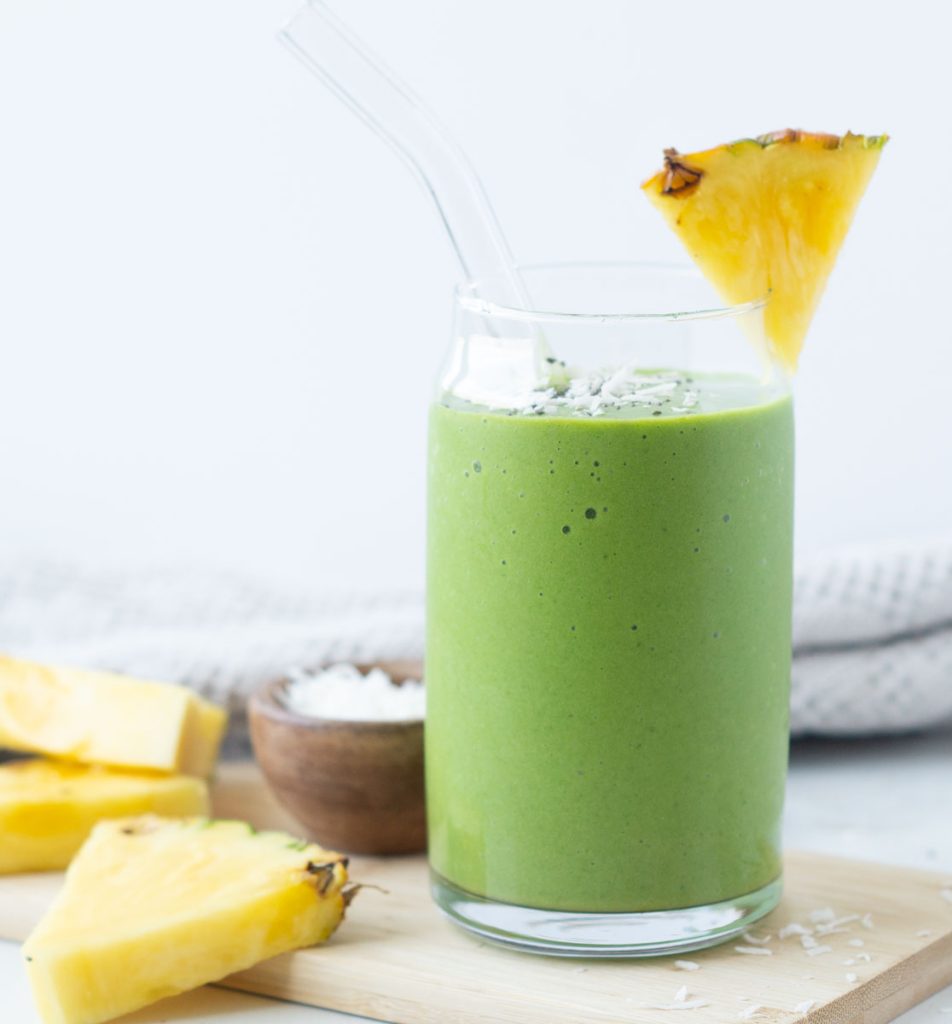 Tropical Green Protein Smoothie