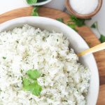 Bowl of Chipotle Copycat Cilantro Lime Rice