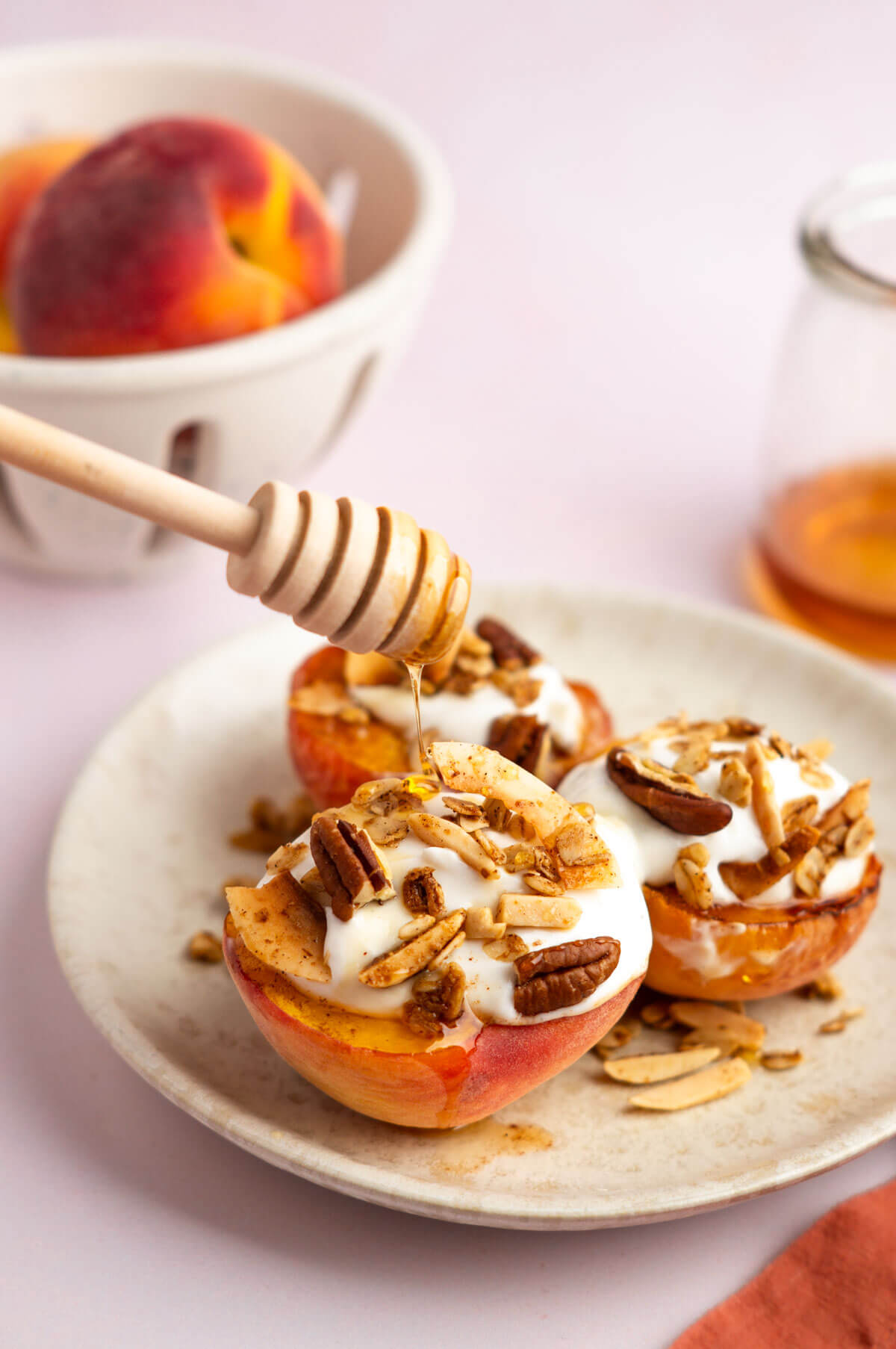 Easy Air Fryer Peaches Begin With Balance
