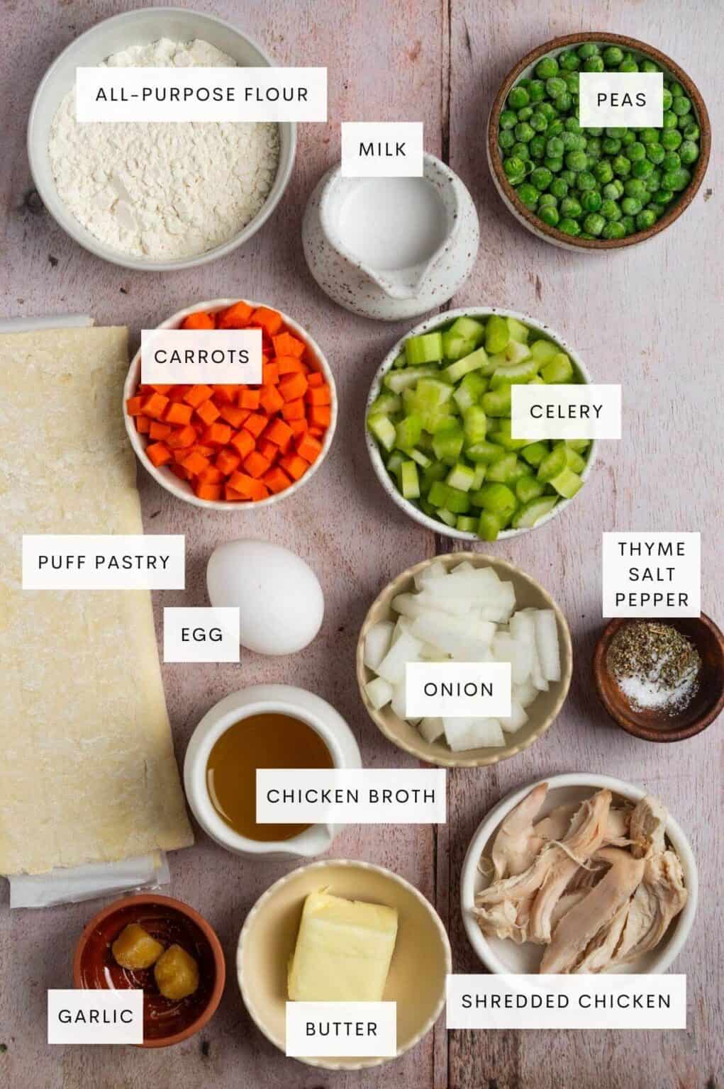 Easy Deconstructed Chicken Pot Pie | Begin With Balance