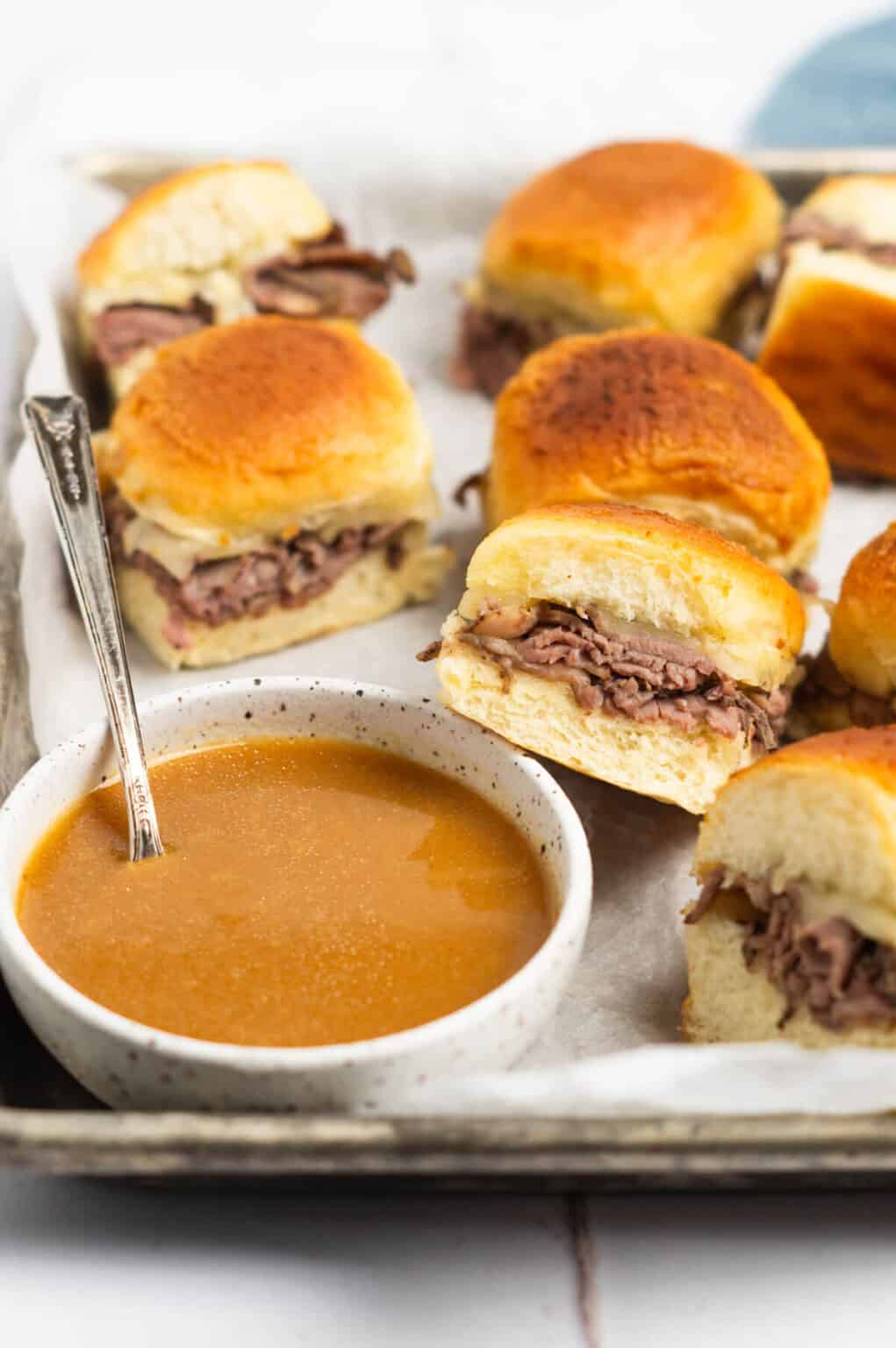 Hawaiian Roll Roast Beef Sliders | Begin With Balance