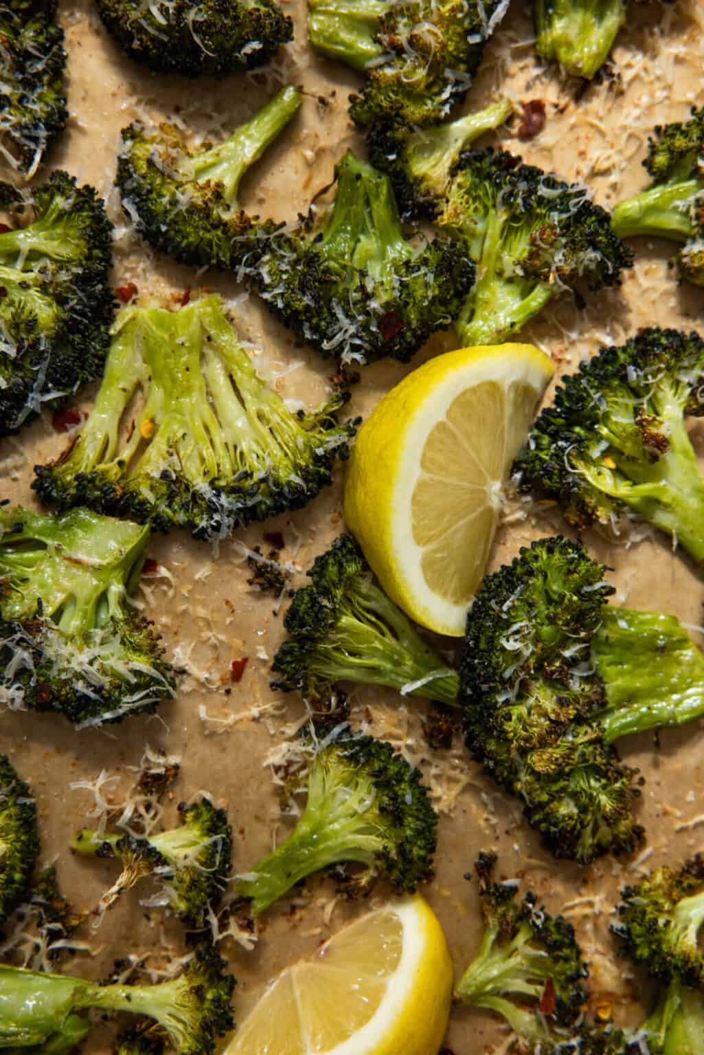 Crispy Smashed Broccoli With Parmesan | Begin With Balance