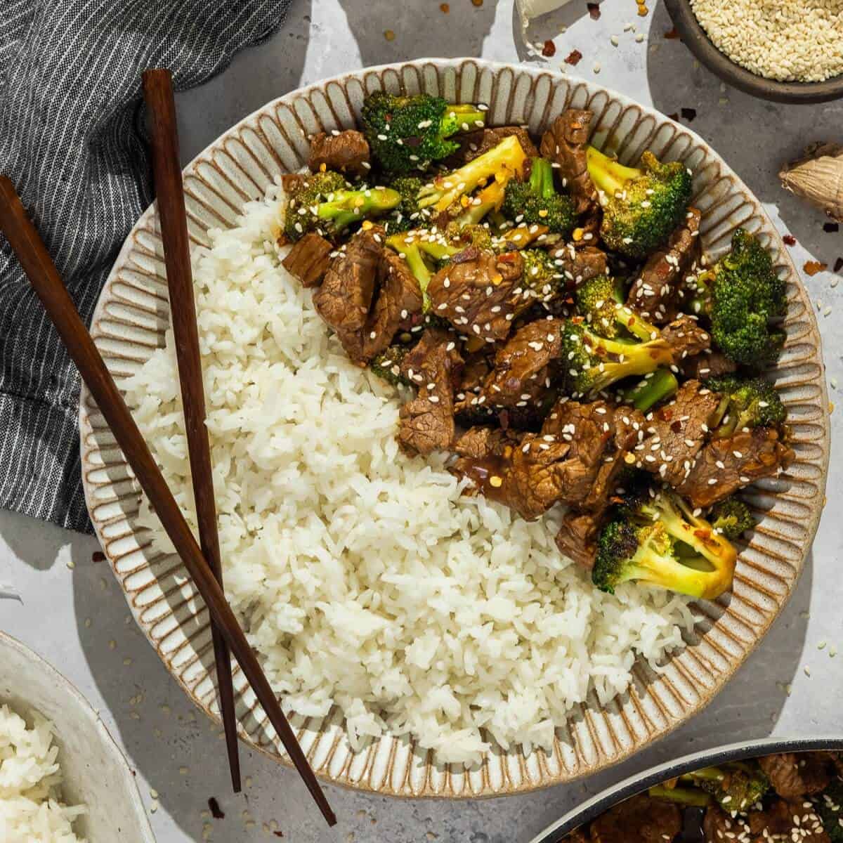Quick and Easy Beef and Broccoli Stir Fry | Begin With Balance