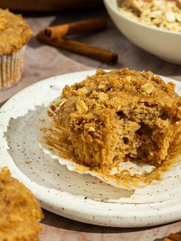 Featured image for cinnamon streusel muffins.