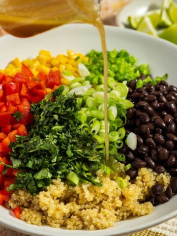 Featured image for cowboy caviar with quinoa.